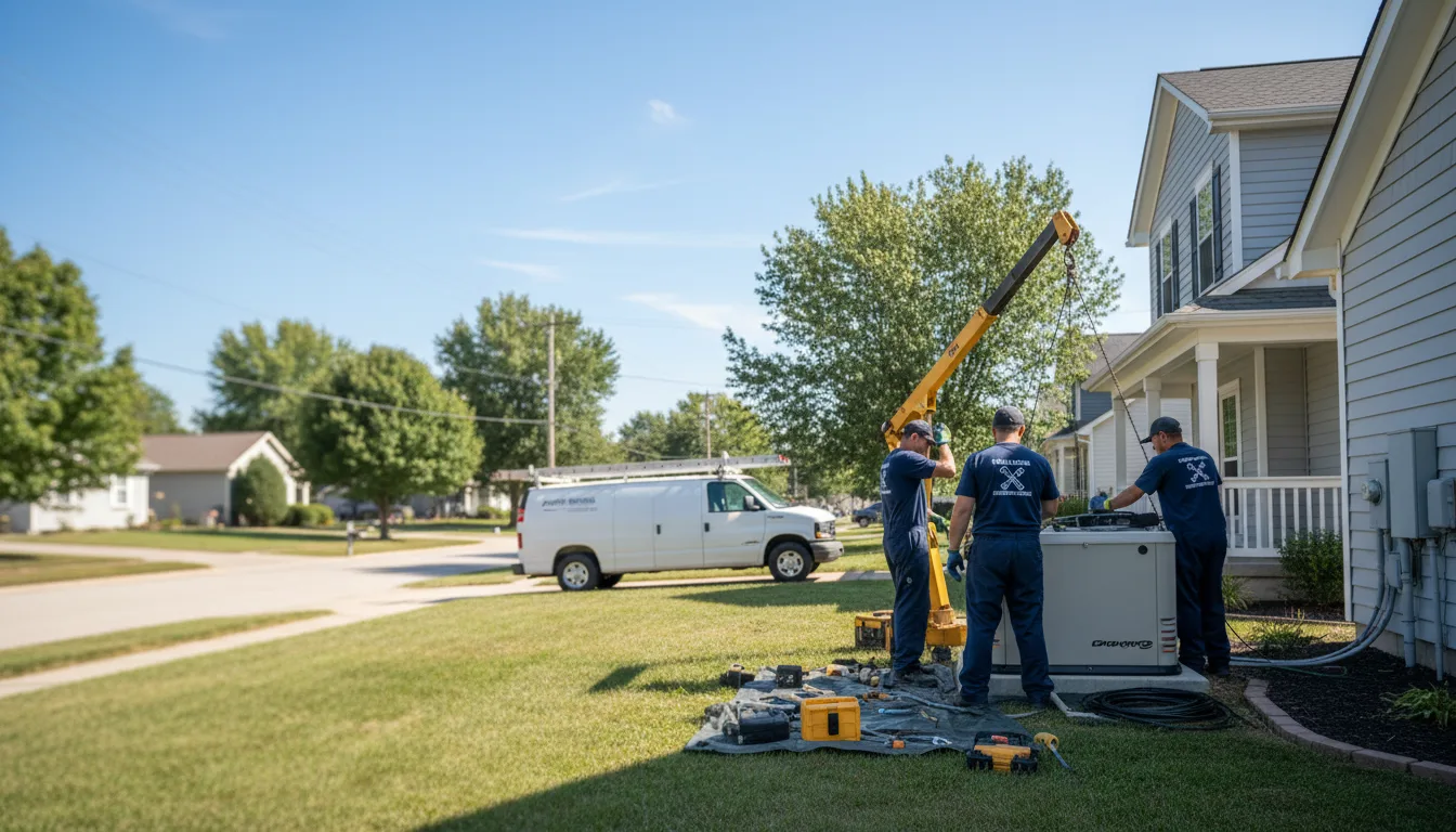 Generator Installation in Frankfort, IN near me